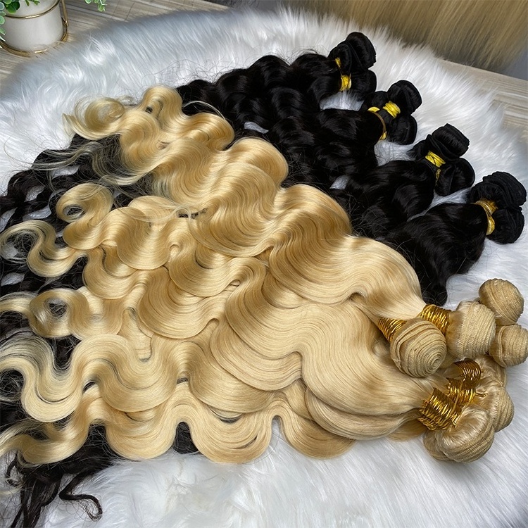 Wholesale Cheap Brazilian Vendor Aligned Mink Cuticle Body Straight Wave Bundle 10a Raw Virgin Unprocessed Human Hair Weave