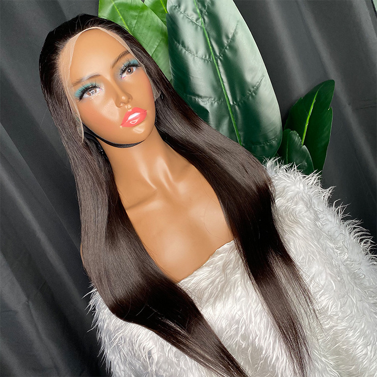 Human Hair Lace Front Wig Remy HD Lace Wigs for Black Brazilian Front Natural Alimina Mink Women Wholesale Transparent Swiss OEM