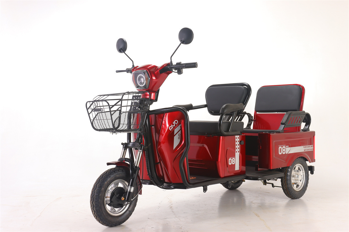 Factory Wholesale Rickshaw 650W Scooter Warehouse Triciclo Electrico adult electric tricycle 3 wheel electric scooter mobility