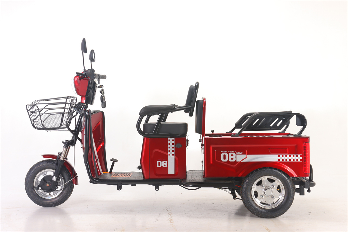 Factory Wholesale Rickshaw 650W Scooter Warehouse Triciclo Electrico adult electric tricycle 3 wheel electric scooter mobility