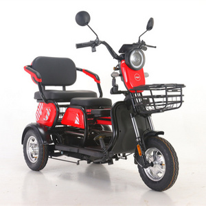 Factory Price Rower Elektryczny Bicycle For Passenger Electric Tricycle Triciclo 3 Wheel  Scooter Electric Bike For Disabled