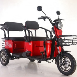 Factory supply  adults 650W 3 wheel car cargo passenger double use electric chinese electric tricycle fat tire electric tricycle