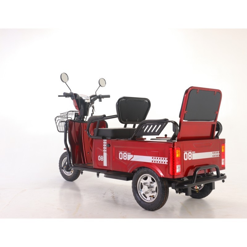 Factory Wholesale Rickshaw 650W Scooter Warehouse Triciclo Electrico adult electric tricycle 3 wheel electric scooter mobility