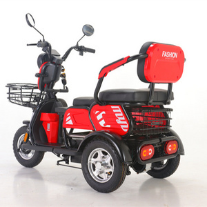 New Product Scooter Motor Car Adult Bike Tricycle Electric Truck Electric Bike 3 Seater 3-Wheel Manual Motorized Tricycle