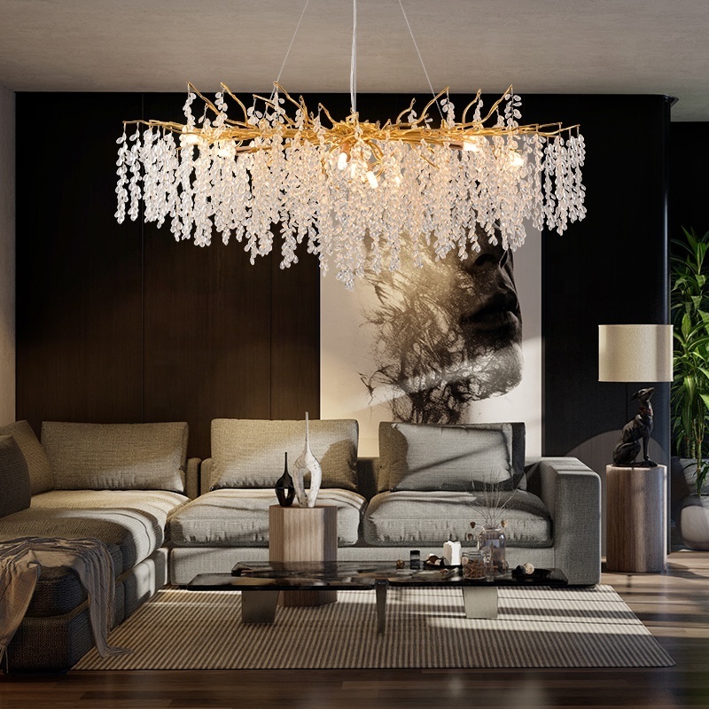 chandelier luxury modern pendant lamp for kitchen  lighting decoration light restaurant fixtures chandeliers