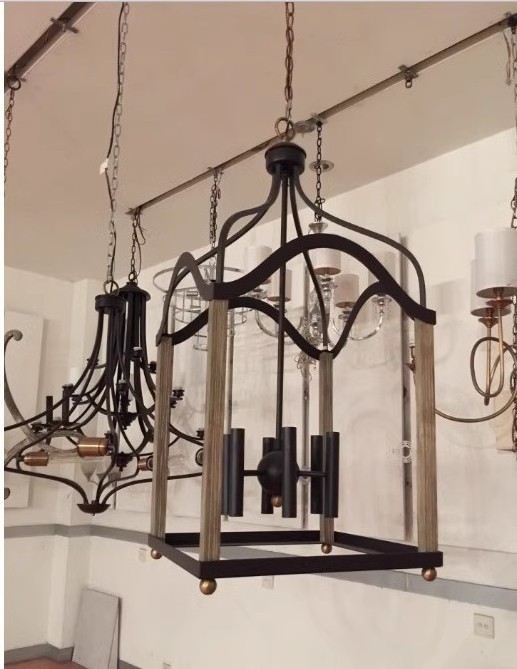 rustic farmhouse light fixtures black vintage chandelier for living room kitchen entryway chandler