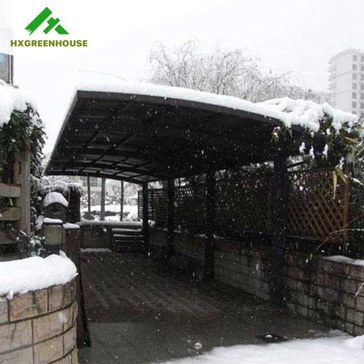 High quality 10 x 30 heavy duty strong wind resistant door used driveway gate canopy carports carport for sale