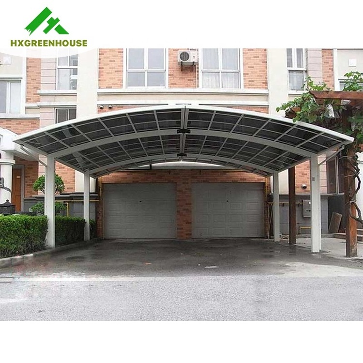 Luxury solid polycarbonate dome frame rain cover japanese replacement parts used metal carports sale carport canopy