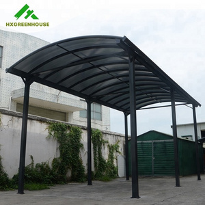 Car Parking Shelters Motorcycle Shed Garage Canopies Aluminium Carport Sun Shed Easy Installation Metal Aluminium 1.2-1.8 Mm