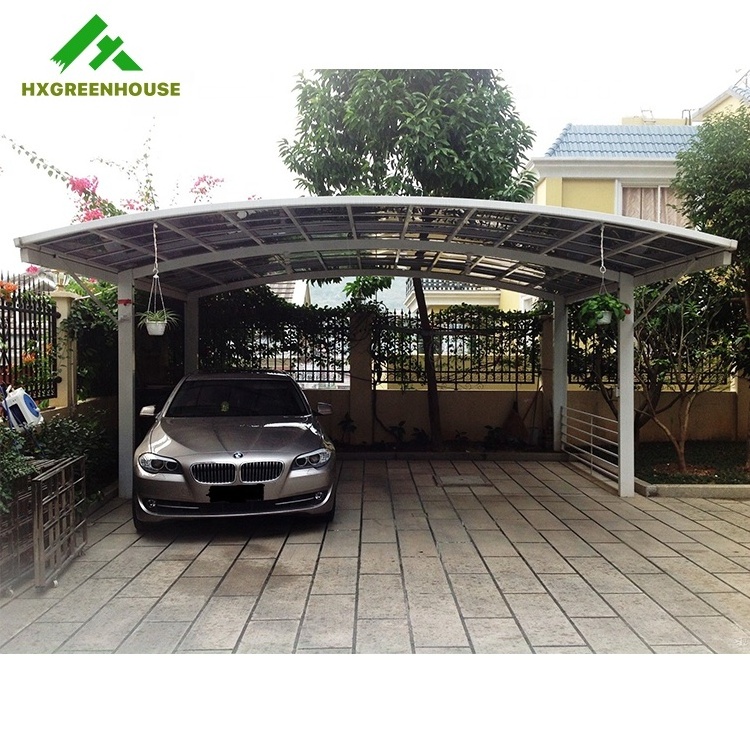 High quality 10 x 30 heavy duty strong wind resistant door used driveway gate canopy carports carport for sale