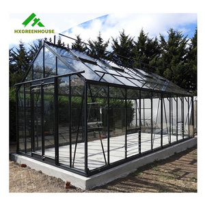 Wind resistant prefabricated one stop gardens greenhouse parts greenhouse victorian glass green house single-span greenhouses