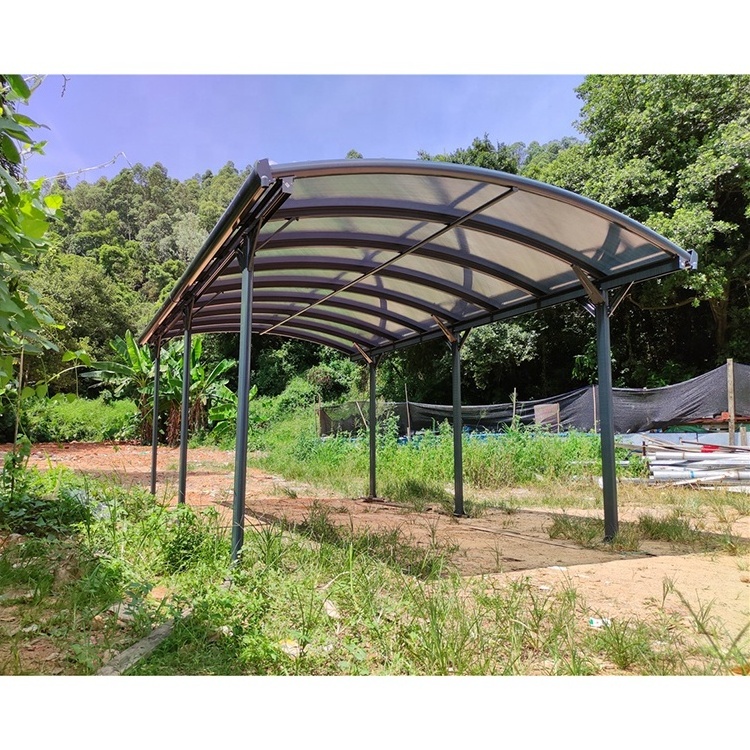 Tube frame car park tent design lean to shed carport for car