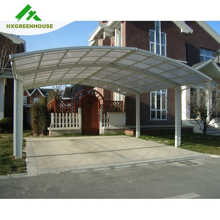 Luxury solid polycarbonate dome frame rain cover japanese replacement parts used metal carports sale carport canopy