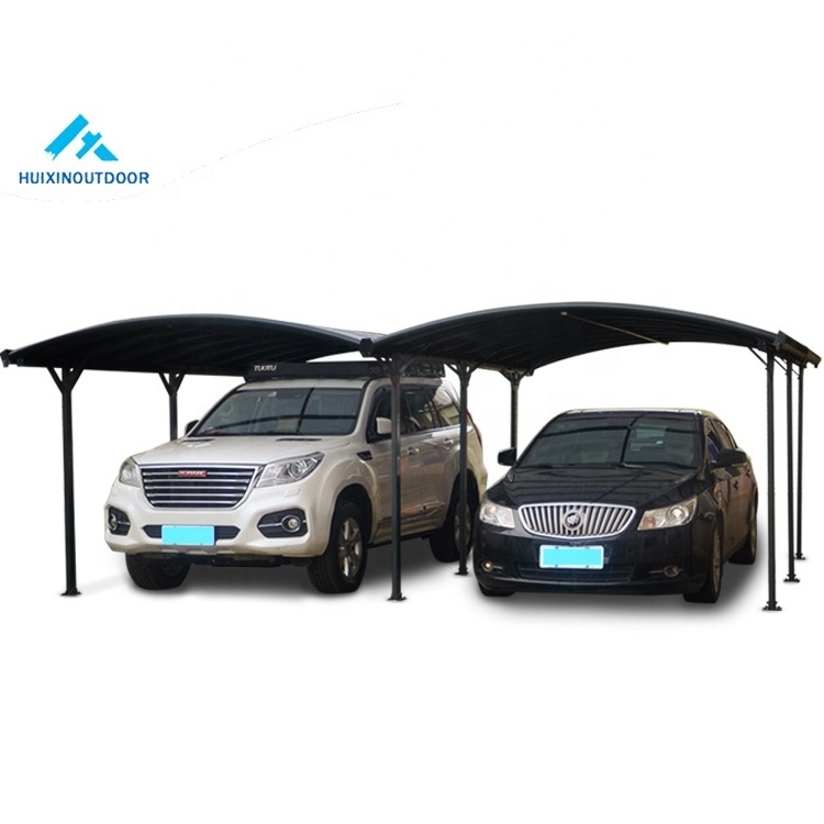 Uv protection awning shed pergola double car port canpony 2 post sun shade cantilever car parking sheet storage shelter carport