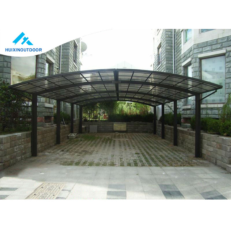 System waterproof powered carport for solar aluminum structure metal carport replacement parts carport garage rv cover shed