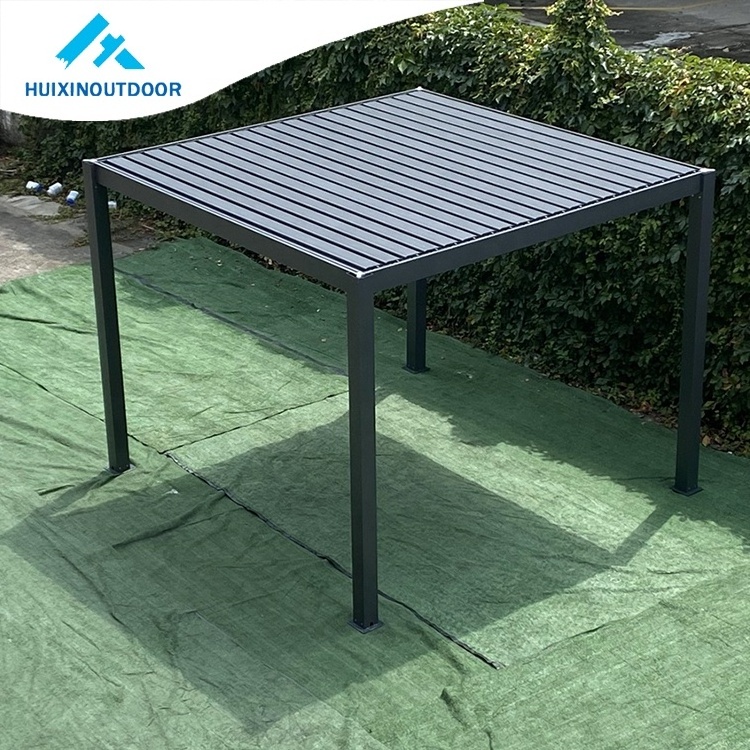 Diy Original Gazebo And Shade Screen Louver Aluminum Roof Louvered Kit Bioclimatic Pergola