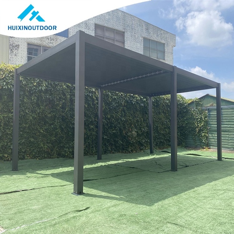 Bioclimatica outdoor pavilion gazebos motorized louver arch garden canopy sale aluminum kits louvered roof pergola