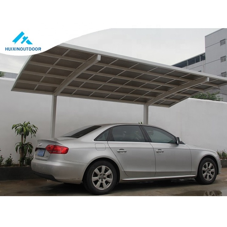 Aluminum Roofing Material Metal Part Demountable Container En Polycarbonate Carport Kit For Sale Car Foldable Garage