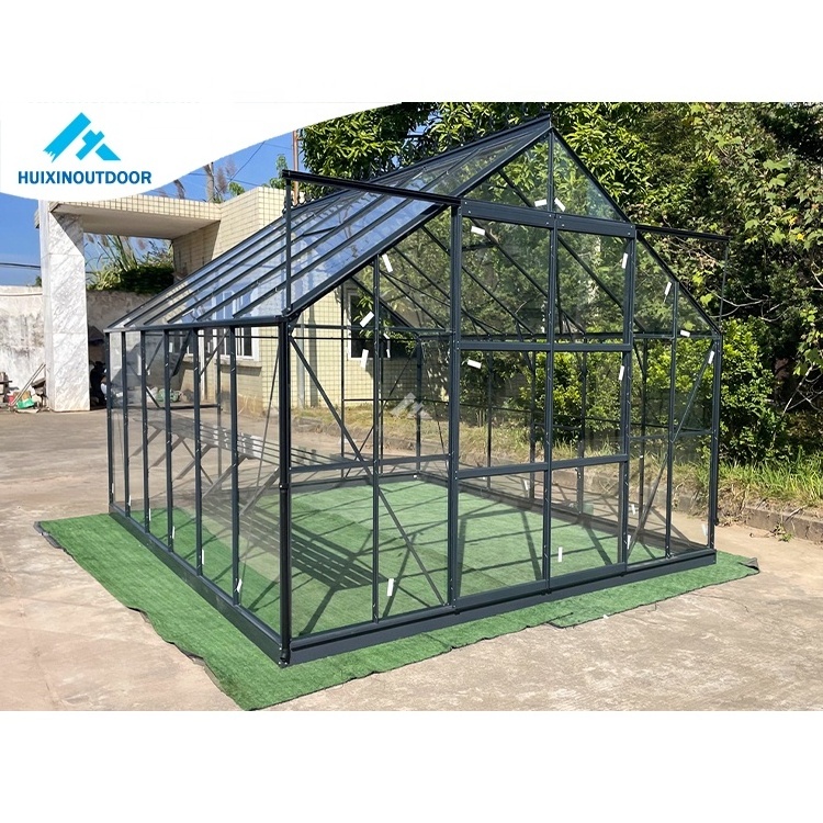 Hobby mini portable home single span greenhouse garden supplies walk in construction plant shade green house