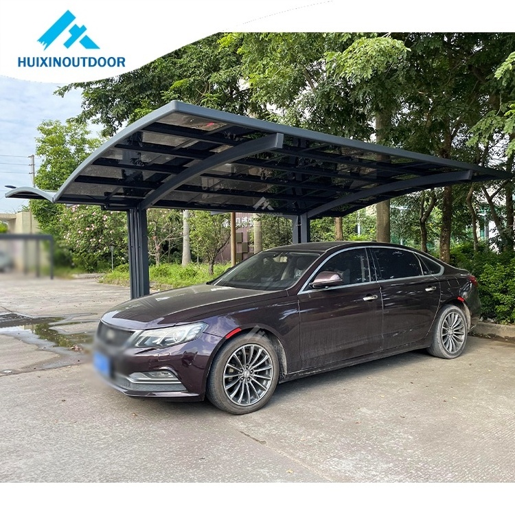 Canopy Carport Aluminium Pop Up Polycarbonate Garages Canopies For 2 Cars Waterproof Modern Aluminium White Canopy Car Cover