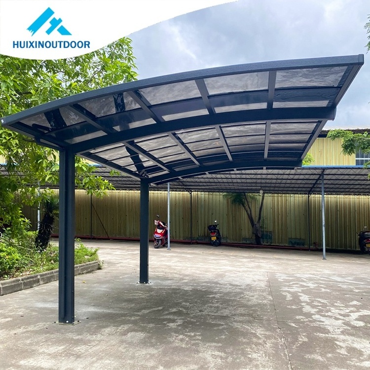 Port Roofing Driveway Carport Canopy Mesh Shade Aluminum Solid Pc Giant Outdoor Auto Folding Car Garage