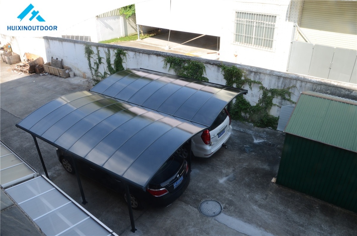 New-style garden prefab carports on sale portable mobile car garage for two car parkingHXPC)