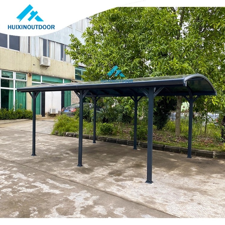 Aluminium Sun Protection Car Shelter Carport For Outdoor Aluminium And Pc Sheet Carport  Sunroof Roof Garden Waterproof Carport