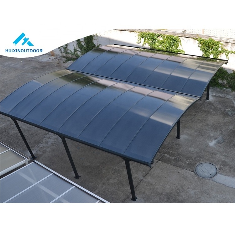 Uv protection awning shed pergola double car port canpony 2 post sun shade cantilever car parking sheet storage shelter carport