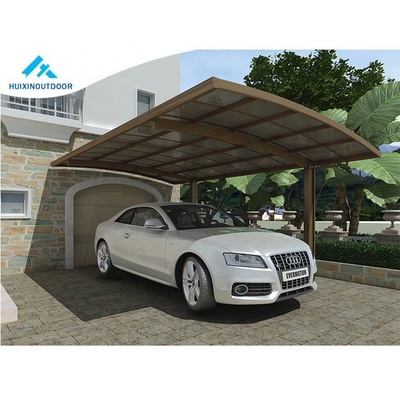 Aluminum Roofing Material Metal Part Demountable Container En Polycarbonate Carport Kit For Sale Car Foldable Garage