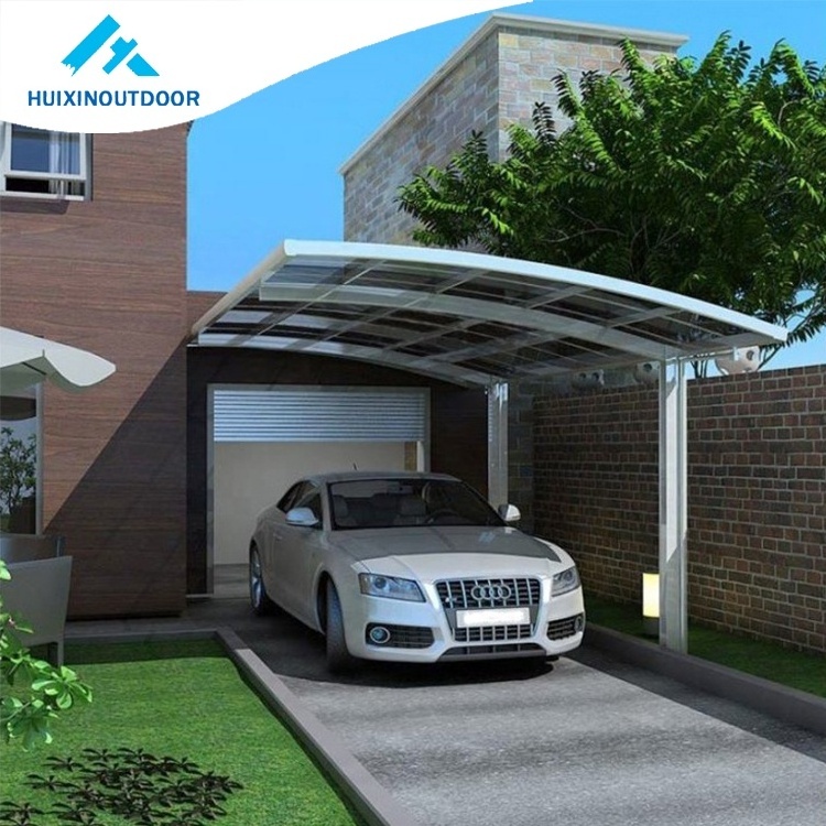 Post Camper Frame Cantilever Auto Shade Canopy For Patio Free Standing Aluminum Garage Carport