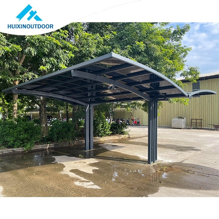 Canopy Carport Aluminium Pop Up Polycarbonate Garages Canopies For 2 Cars Waterproof Modern Aluminium White Canopy Car Cover