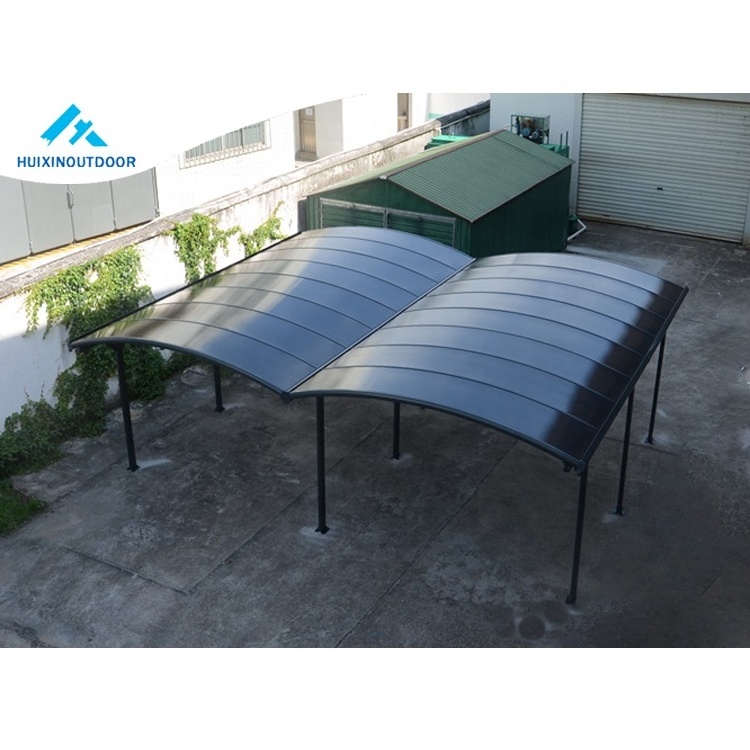 Uv protection awning shed pergola double car port canpony 2 post sun shade cantilever car parking sheet storage shelter carport