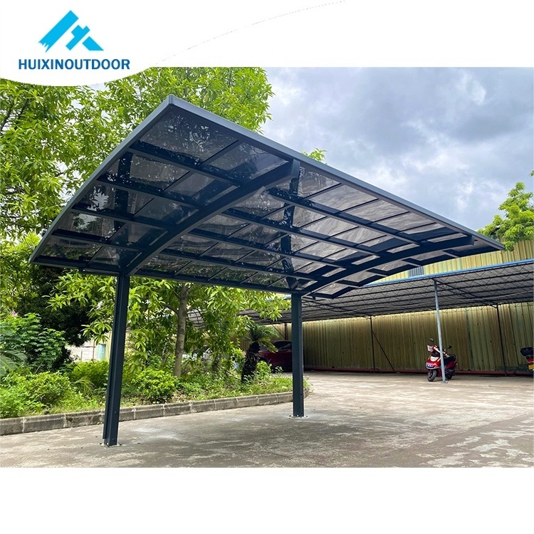 Port Roofing Driveway Carport Canopy Mesh Shade Aluminum Solid Pc Giant Outdoor Auto Folding Car Garage