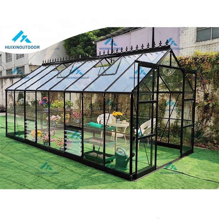 Prefabricated mushroom light shade green houses system multi span retractable sunrooms price tropical backyard tunnel greenhouse