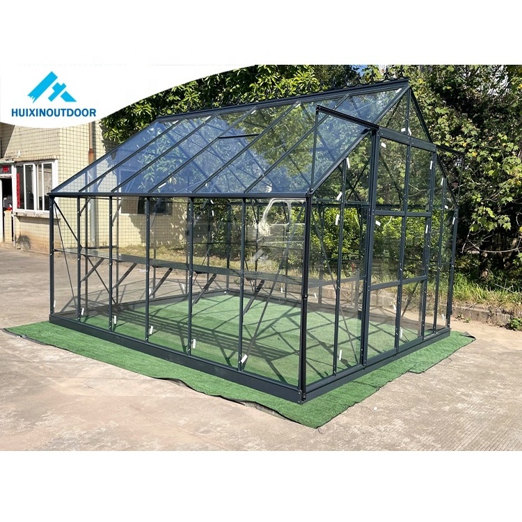 Hobby mini portable home single span greenhouse garden supplies walk in construction plant shade green house