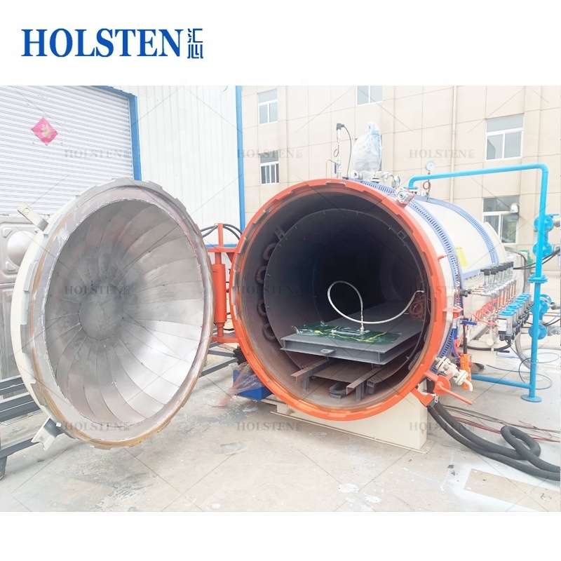 Auto parts composite autoclave high pressure carbon fiber composite autoclave for sale