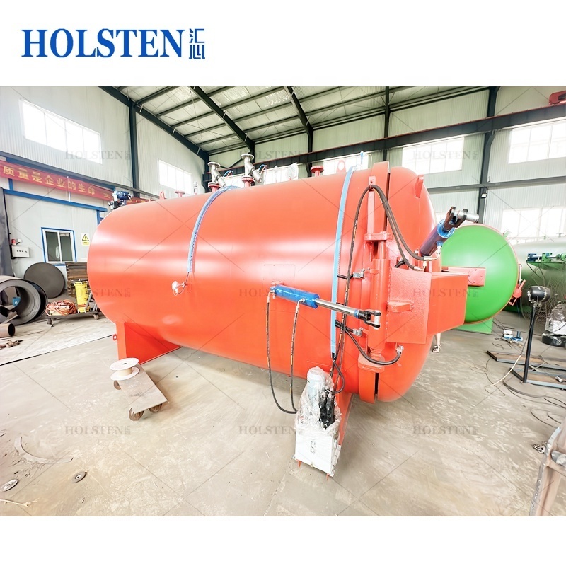 Holsten automatic laminated glass autoclave large composite carbon fiber autoclave chamber