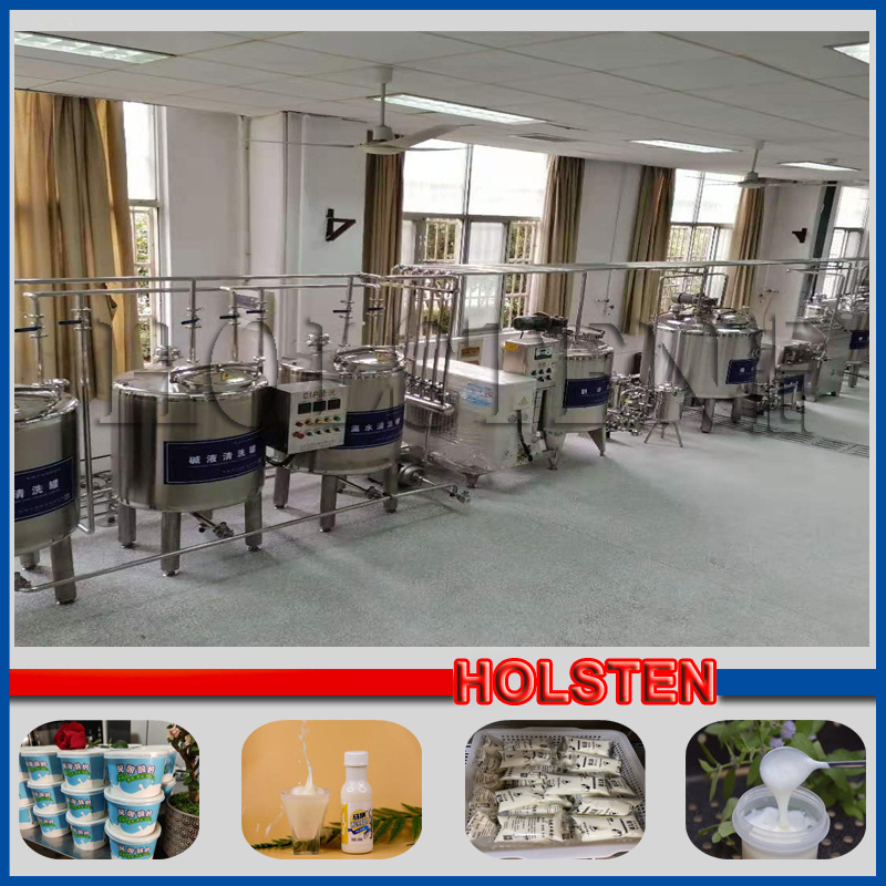 Small yogurt making machines / industrial yogurt production line / yogurt process equipment plant