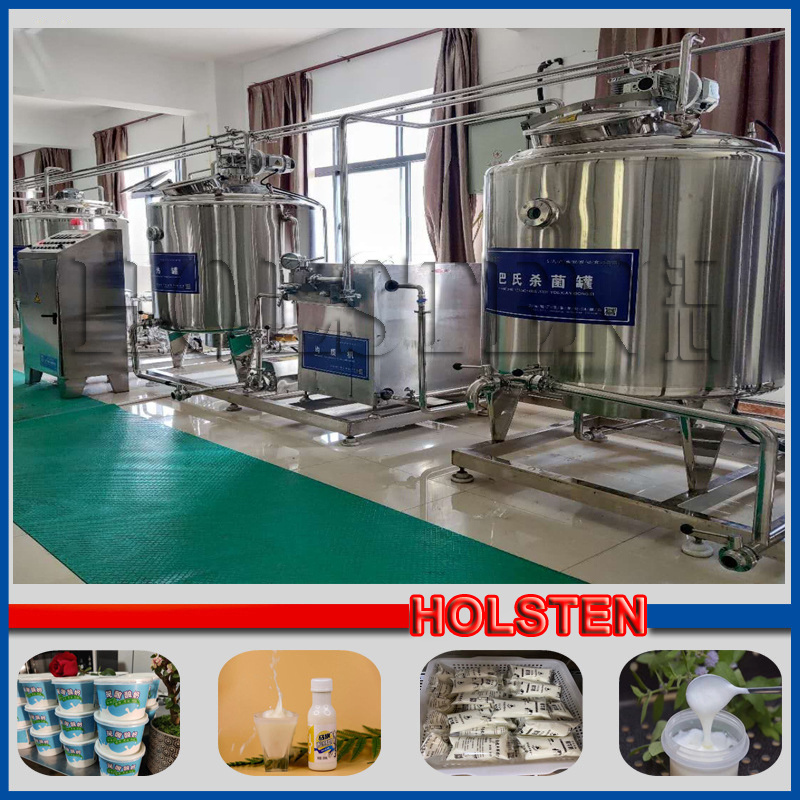 Small yogurt making machines / industrial yogurt production line / yogurt process equipment plant