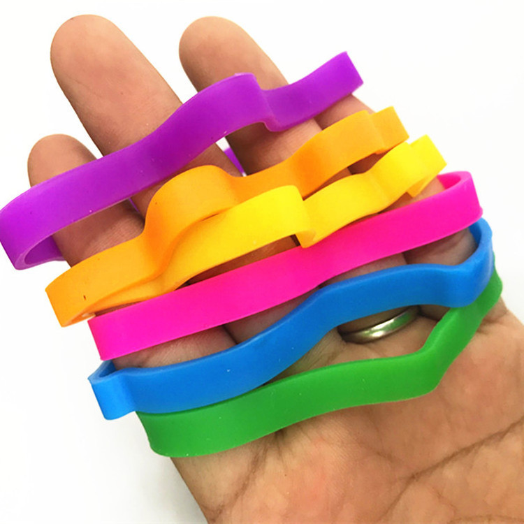 Durable Silicone Band/Silicone Bandz In Fashionable Shape/Fancy Silicone Rubber Band Bracelet Strap For Children