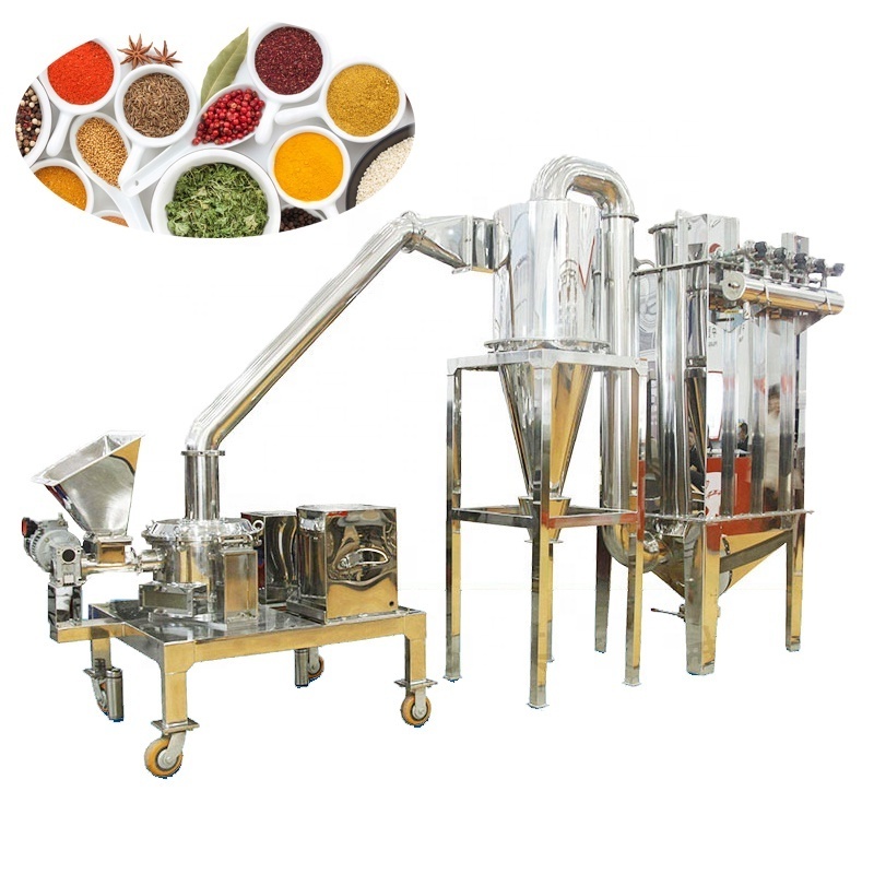 spices pulverizer machine ultra fine dry powder making machine micron fine powder grinder