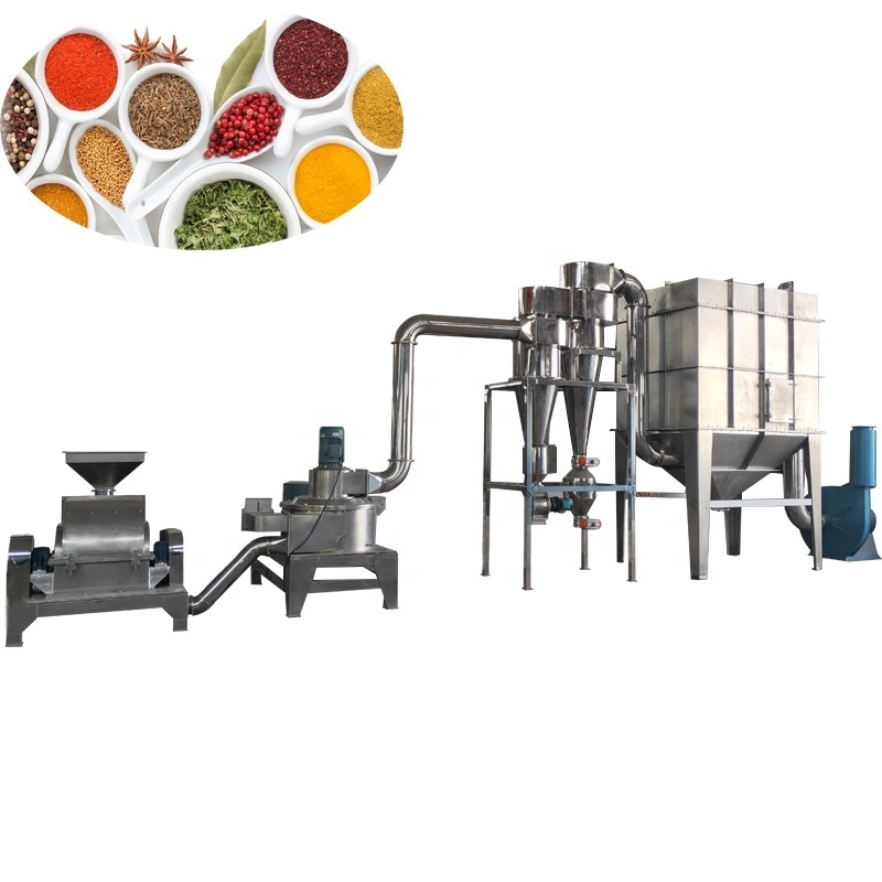 cryogenic cooling micronizer pulverizer  grinder herb superfine powder grinder machine industrial dry herb  powder flour grinder