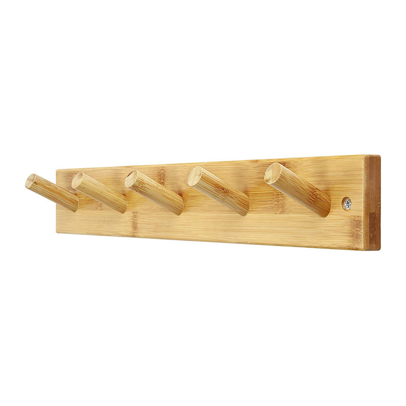 Wooden Wall Mounted Coat Rack