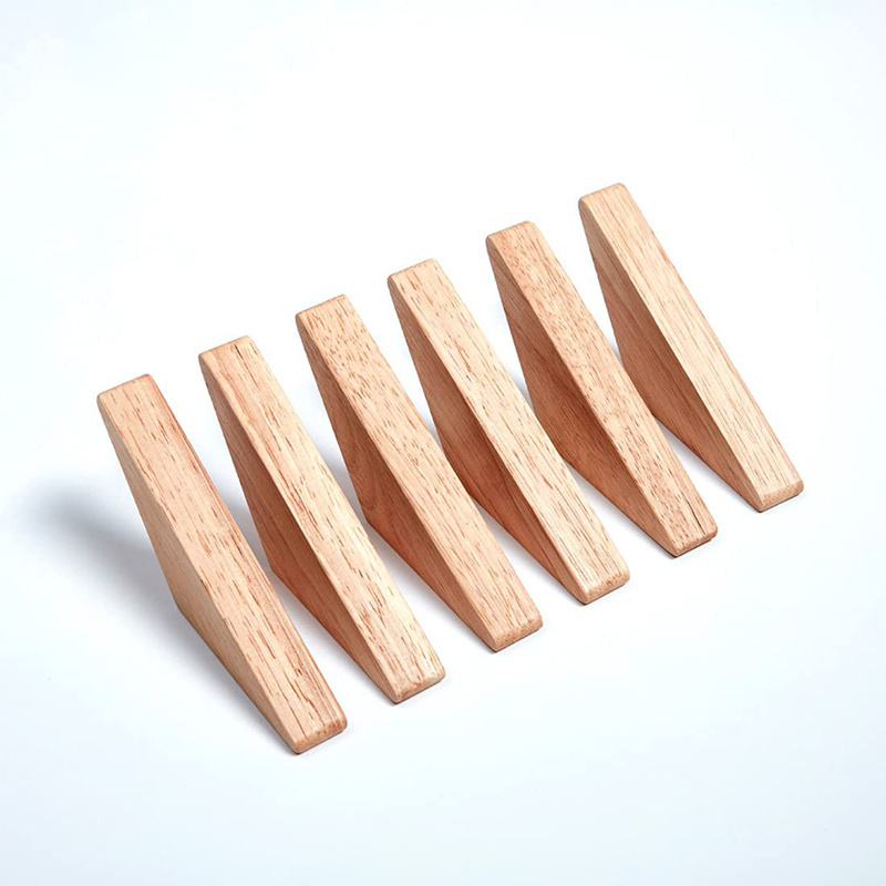 Rubber Wood Wall Hooks