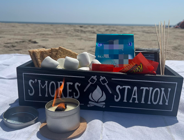 Verified Supplier Custom Kitchen Smores Bar Caddy Smores Maker Box S'mores Station Organizer Box