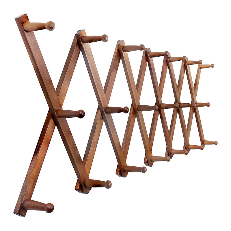 Wall Mounted Modern Expandable Coat Rack