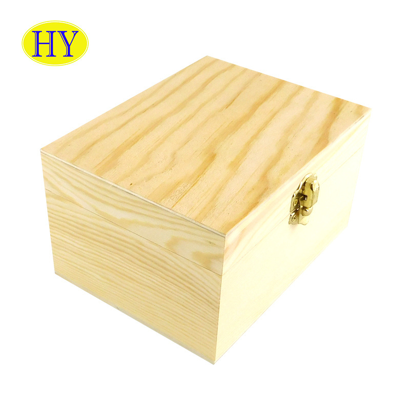 Custom Crafts Bamboo timber essential oil box Wooden Storage Box Essential Oils Packaging Box For Gift