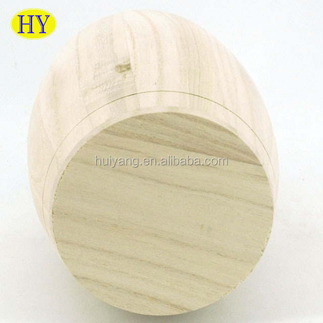 Natural wood barrel box packaging Unfinished Mini Wooden Barrels bucket vat price for honey tofu with Lid Wholesale