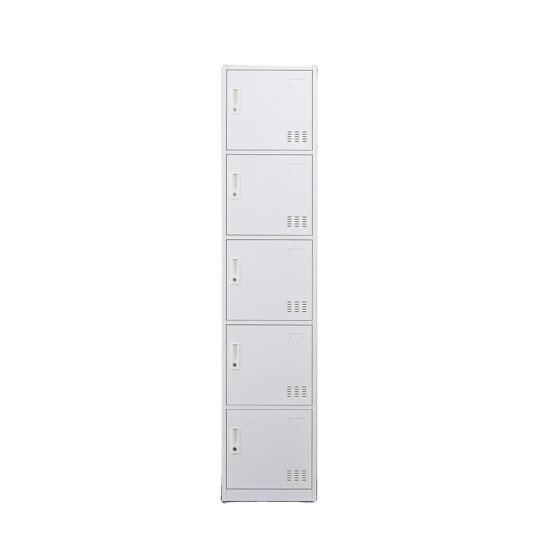 HUIYANG Wholesale narrow wardrobe series Swing Doors Clothes Steel Locker Steel Wardrobe