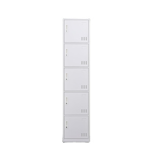 HUIYANG Wholesale narrow wardrobe series Swing Doors Clothes Steel Locker Steel Wardrobe